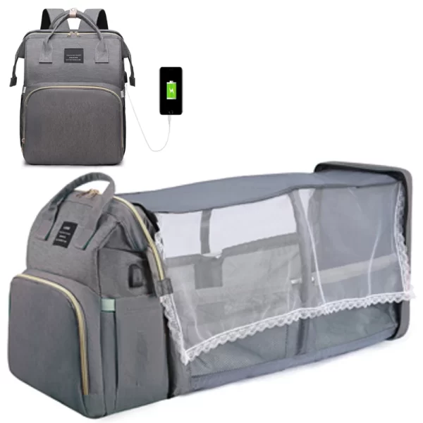 Mochila de bebê, berço  dobrável - Image 7