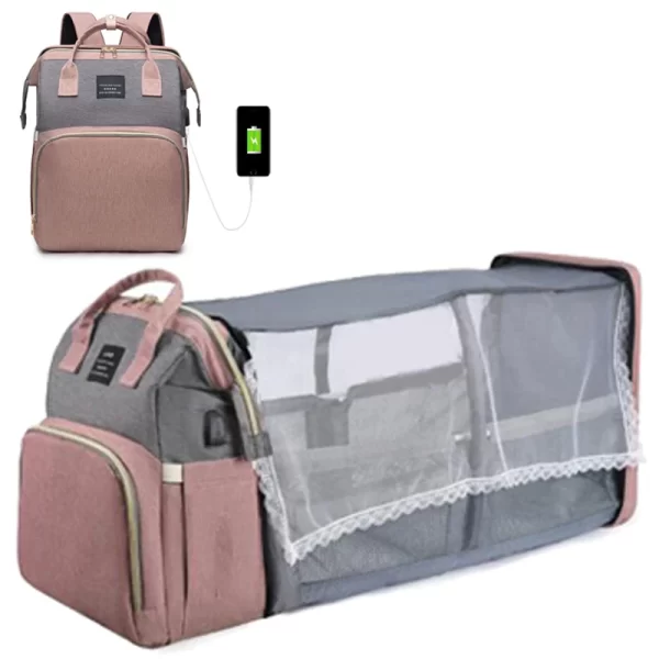 Mochila de bebê, berço  dobrável - Image 8